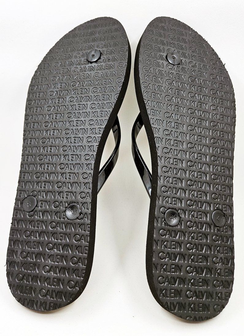 Calvin Klein Scarpe da donna: Flip-Flop Calvin Klein (Grösse 39) – Nuovo (secondo la descrizione) da Zürich venduto da Numark 4