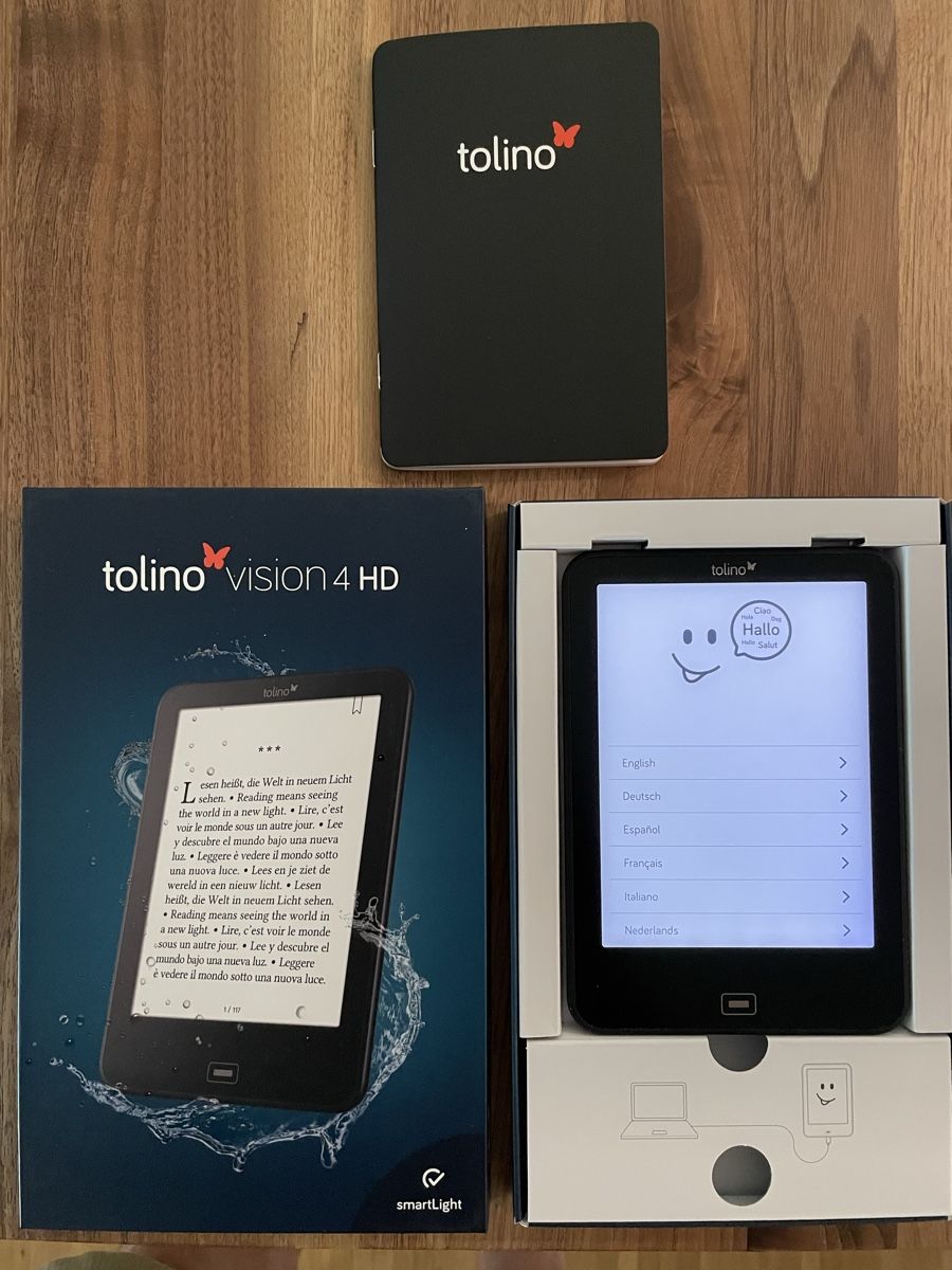 Tolino Tablet PC: Tolino Vision 4 HD schwarz  – Usato da Luzern venduto da Salut04 1