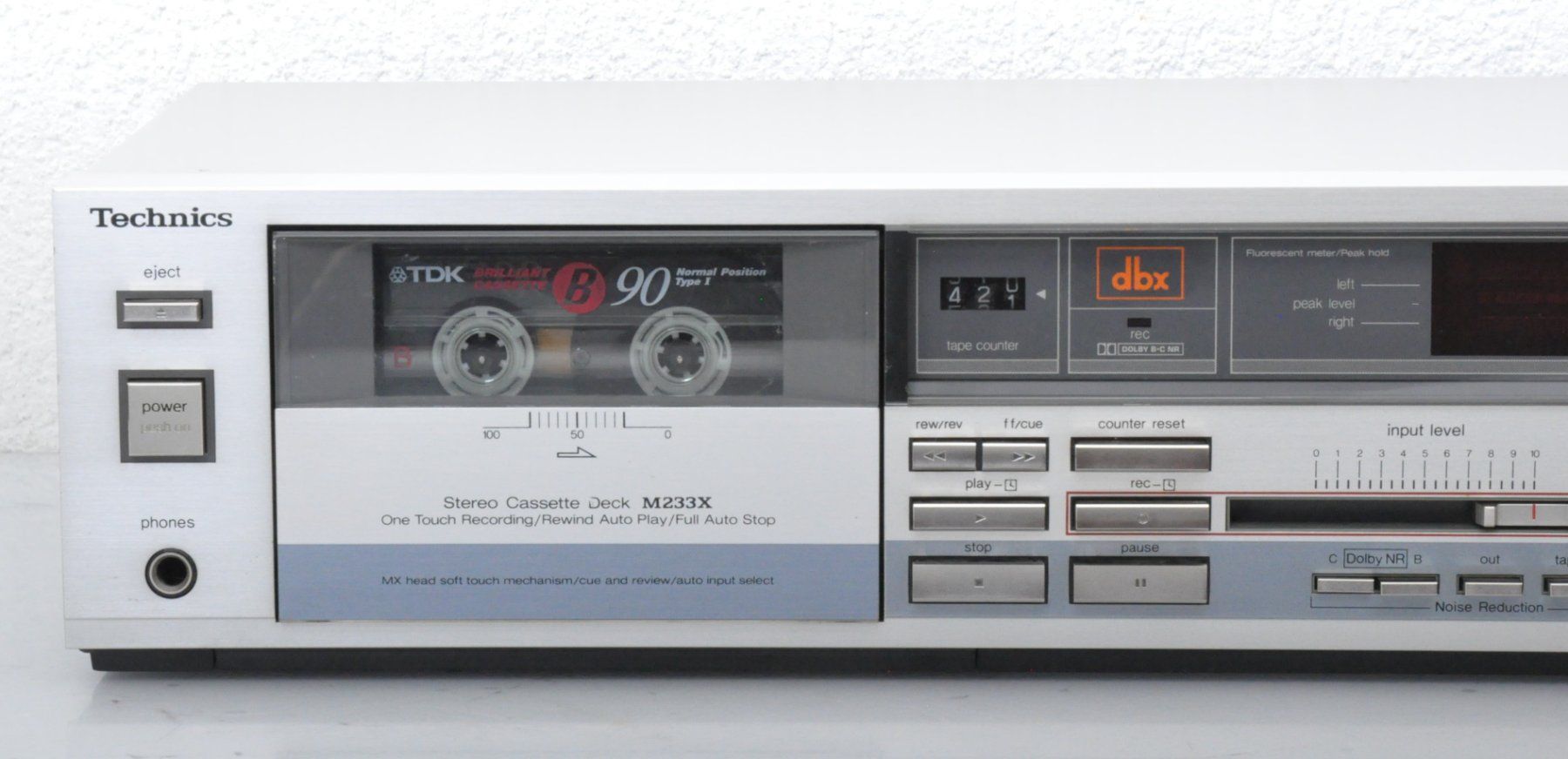 Technics Registratori: Technics RS-M233X Stereo Cassette Deck (1983-84) – Usato da Oberglatt ZH venduto da Kumar2 1