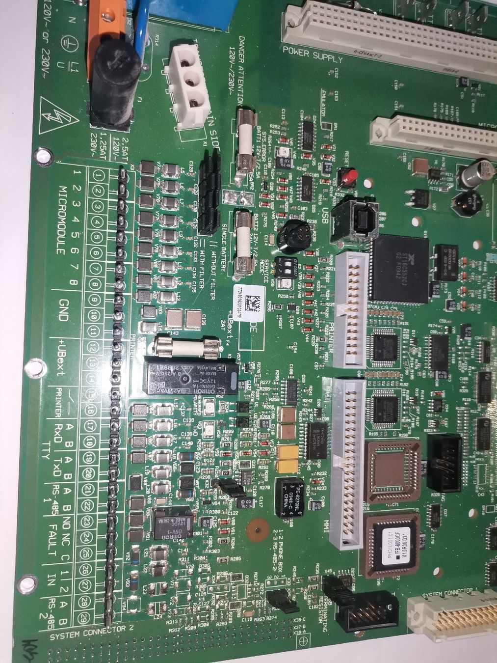 Honeywell Componenti elettronici: ESSER by Honeywell Interface Board 772481 (System 8000) – Usato da St. Gallen venduto da Bir_Rer 2