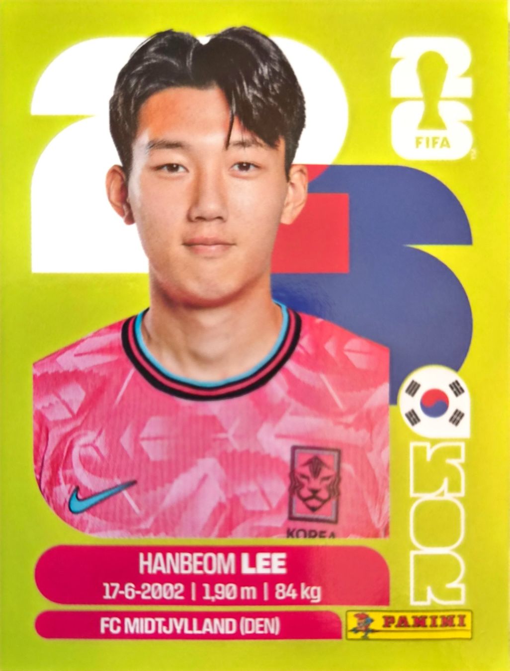 Panini Carte collezionabili: Carte FIFA World Cup 2026 KOR 9 – Usato da Clarens venduto da rim_g98y