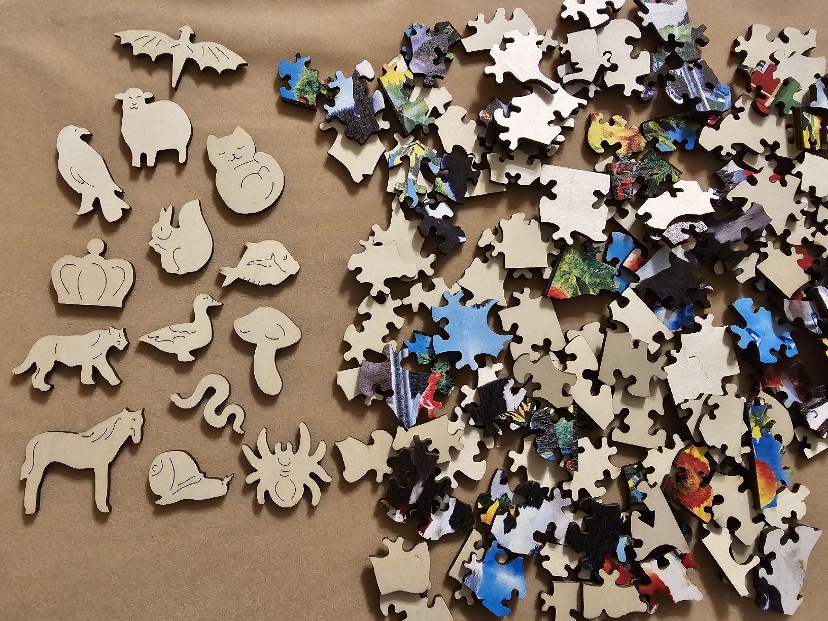 Puzzle: Holzpuzzle "Kühe" Grösse A3 – Nuovo (secondo la descrizione) da Bütschwil venduto da Taranabo 1