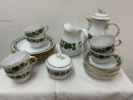 21-teiliges Porzellan Tee-/ Kaffeeservice Meissen