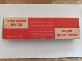 Couteaux de cuisine  Wenger set de 6 pièces vintage OVP