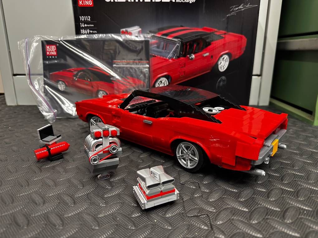 Mould King Kit di costruzioni: Mould King 10112 Dodge Charger – Usato da Weiach venduto da Stevo_Levo 1