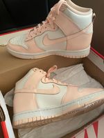 Nike Dunk High in Hellrosa / Weiss Gr 38