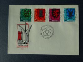 1981 Pro Juventute FDC mit ET-Voll
