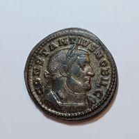 Follis (grosse römische Bronzemünze) Constantius I. 293-305