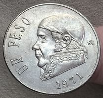 MEXICO 1 PESO 1971