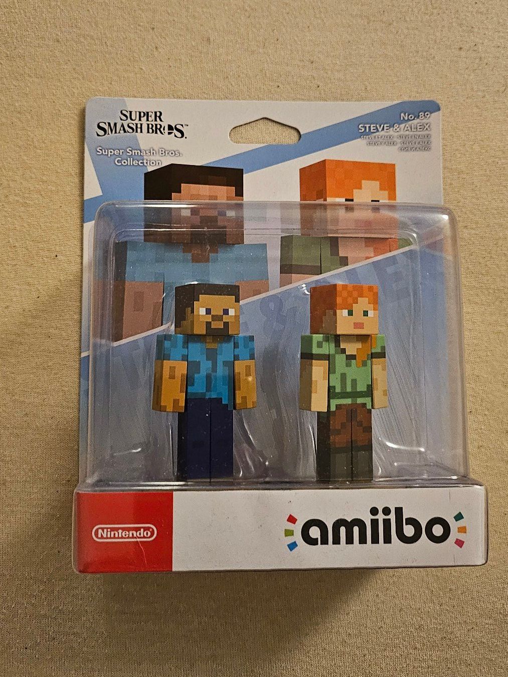 Nintendo Spiele: Super Smash Bros. Ultimate - Minecraft Pack (Steve & Alex) – Neu und originalverpackt aus Wabern von