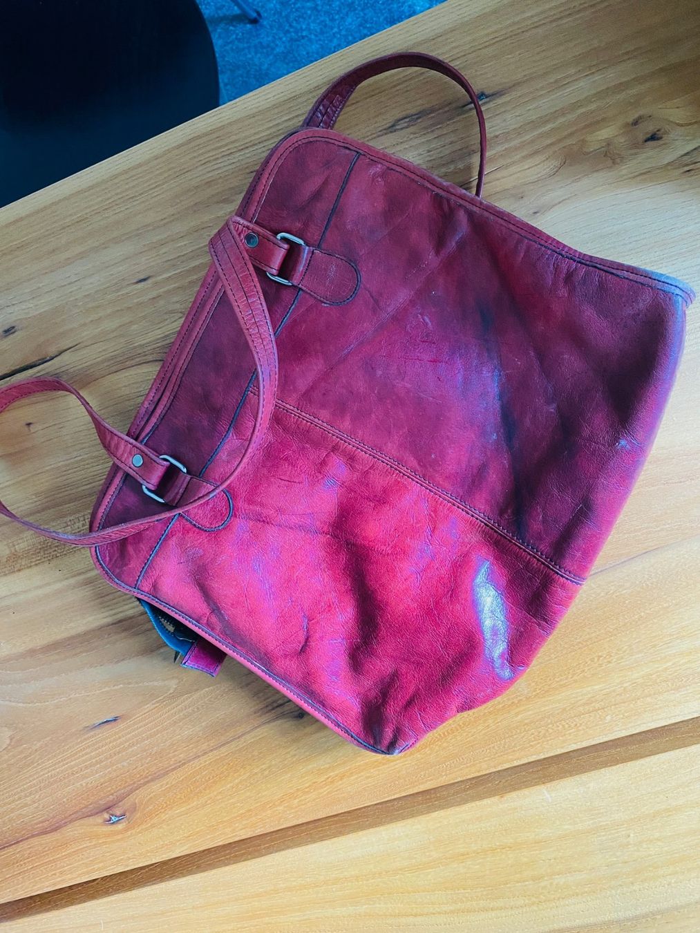 Borse da donna: Vintage Ledertasche – Usato da Kastanienbaum venduto da Niara2 2