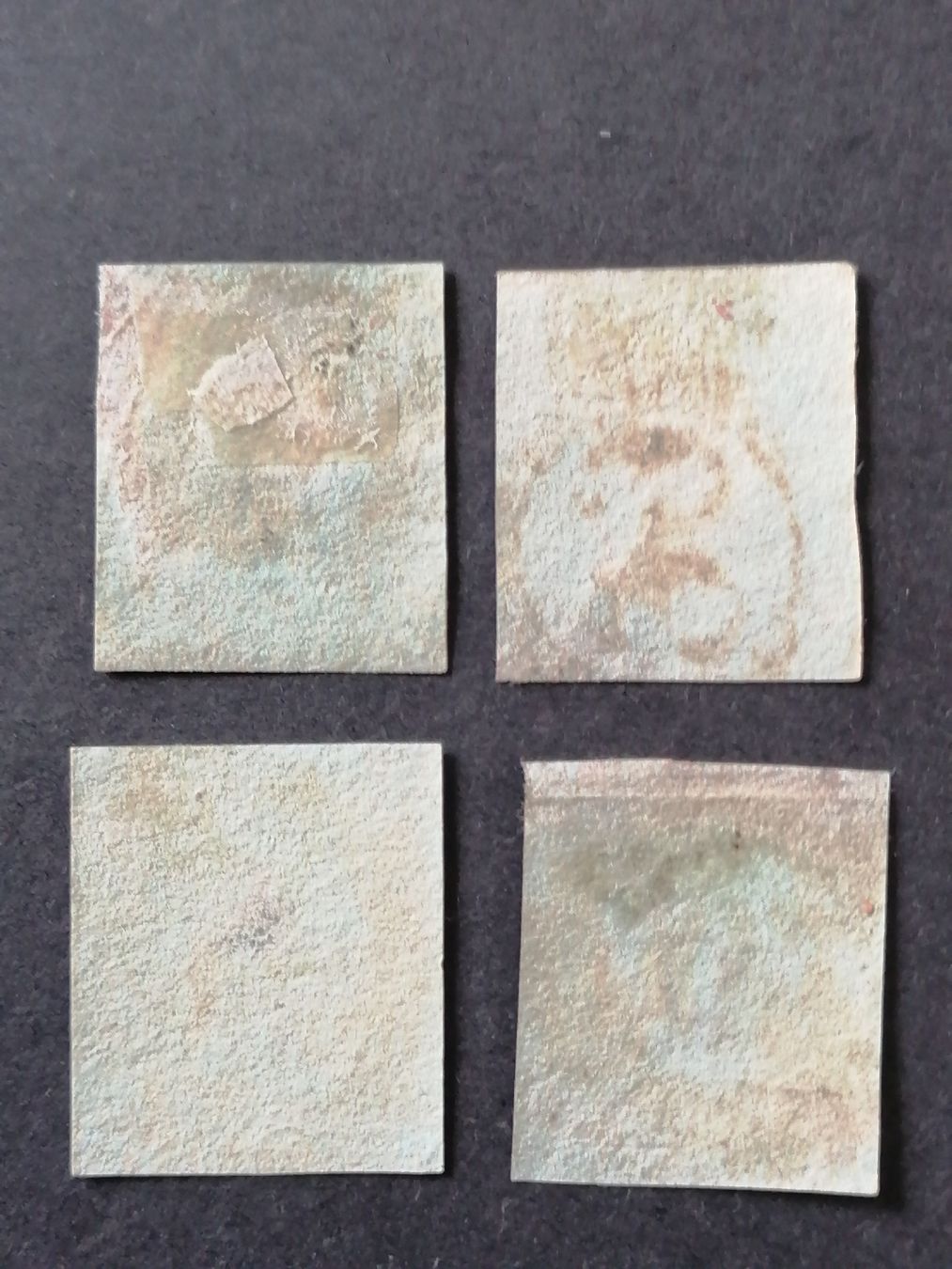 Tutti i francobolli: 4mal One Penny red 1841  – Usato da Happerswil venduto da tschergi 1