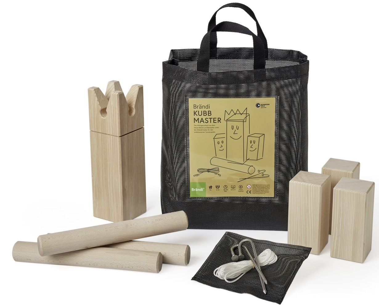 Brändi Giochi: Brändi Kubb Master (NEU und originalverpackt!) – Nuovo e nell'imballaggio originale da Siebnen venduto da Arko27
