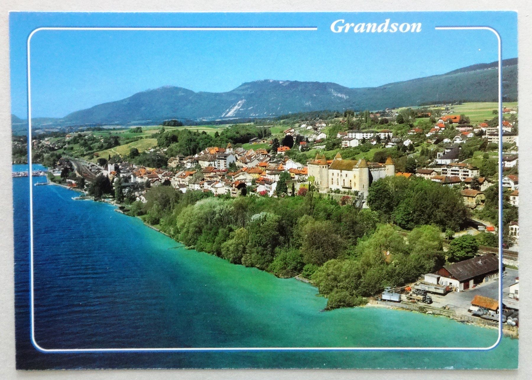 Cartoline postali: Grandson et son Château – Usato da Fétigny venduto da Billy2miny