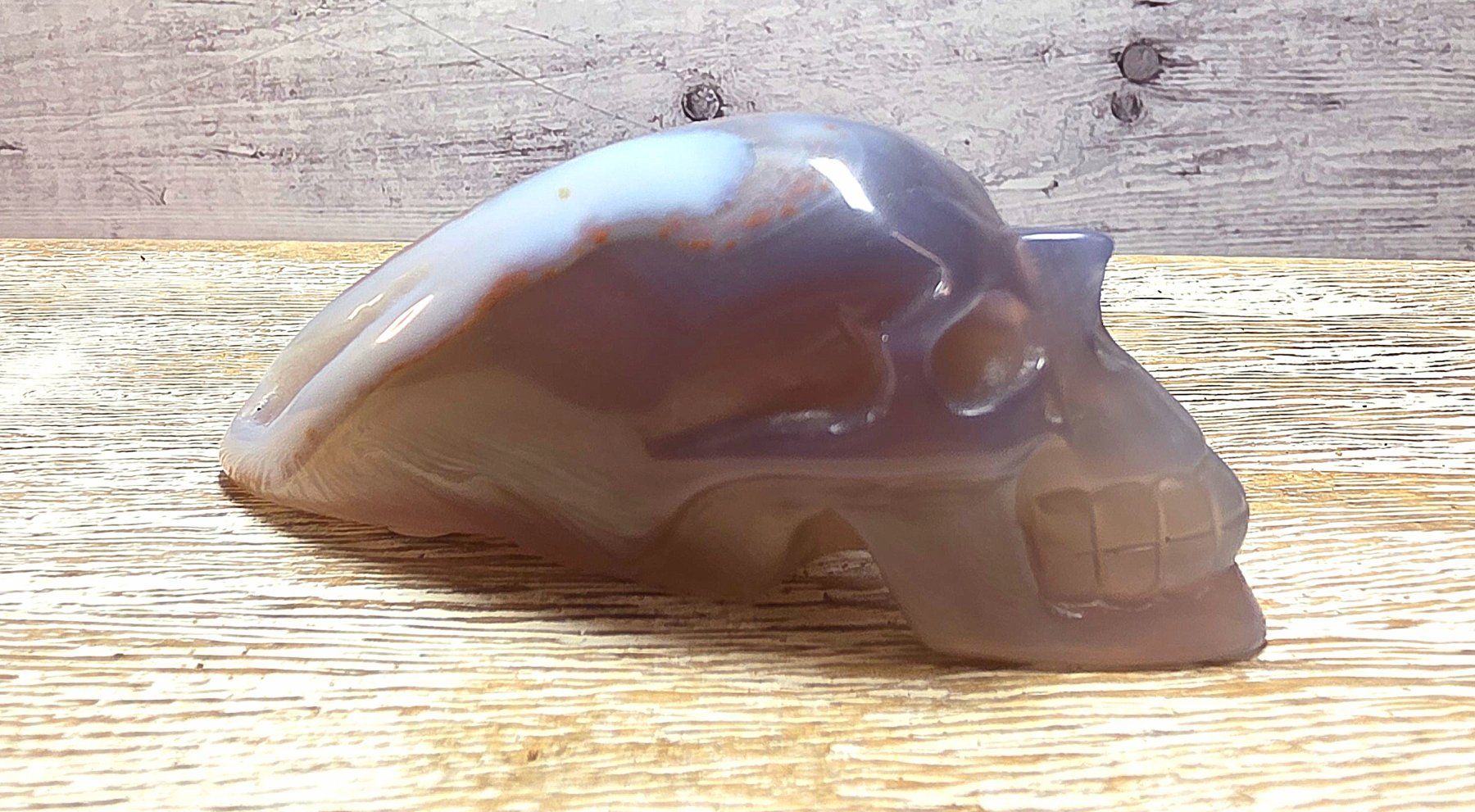 Minerali & Pietre curative: Achat Schädel 112g – Nuovo (secondo la descrizione) da Matzingen venduto da Shay_Crystalz
