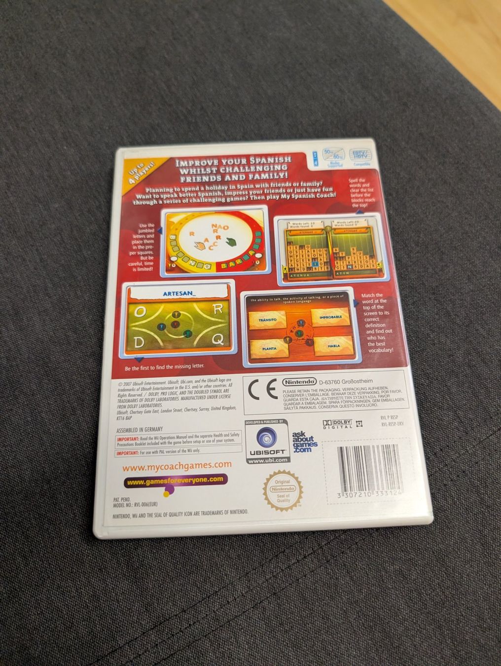 Spiele: My Spanish coach Nintendo Wii – Gebraucht aus Giubiasco von Ticinerd 1