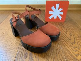 Art Eivissa 1991 nobuck dark orange Gr.37