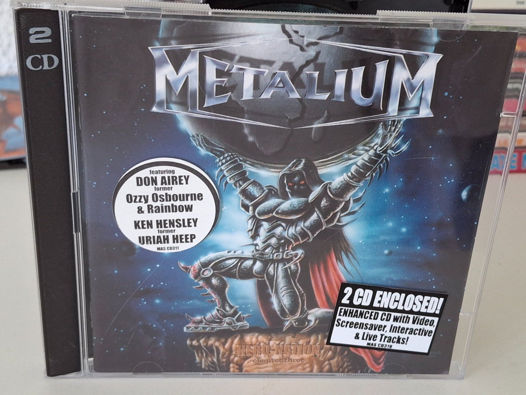 CD: 2CD Metalium - Hero Nation Chapter Three - – Usato da Aarberg venduto da Jackup1
