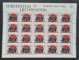 LI-Bogen "EUROPA" ** (Z730) SBK 16.- (1982)
