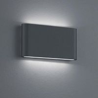 LED Aussen Wandleuchte, 17 cm x 9 cm