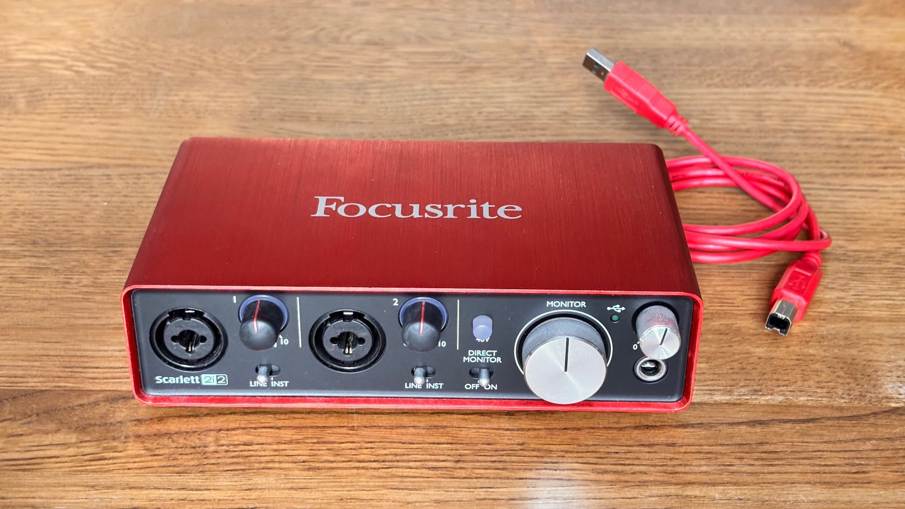 Studioequipment: Focusrite Scarlett 2i2 2nd Gen – USB Audio Interface – Gebraucht aus Würenlingen von Patschua