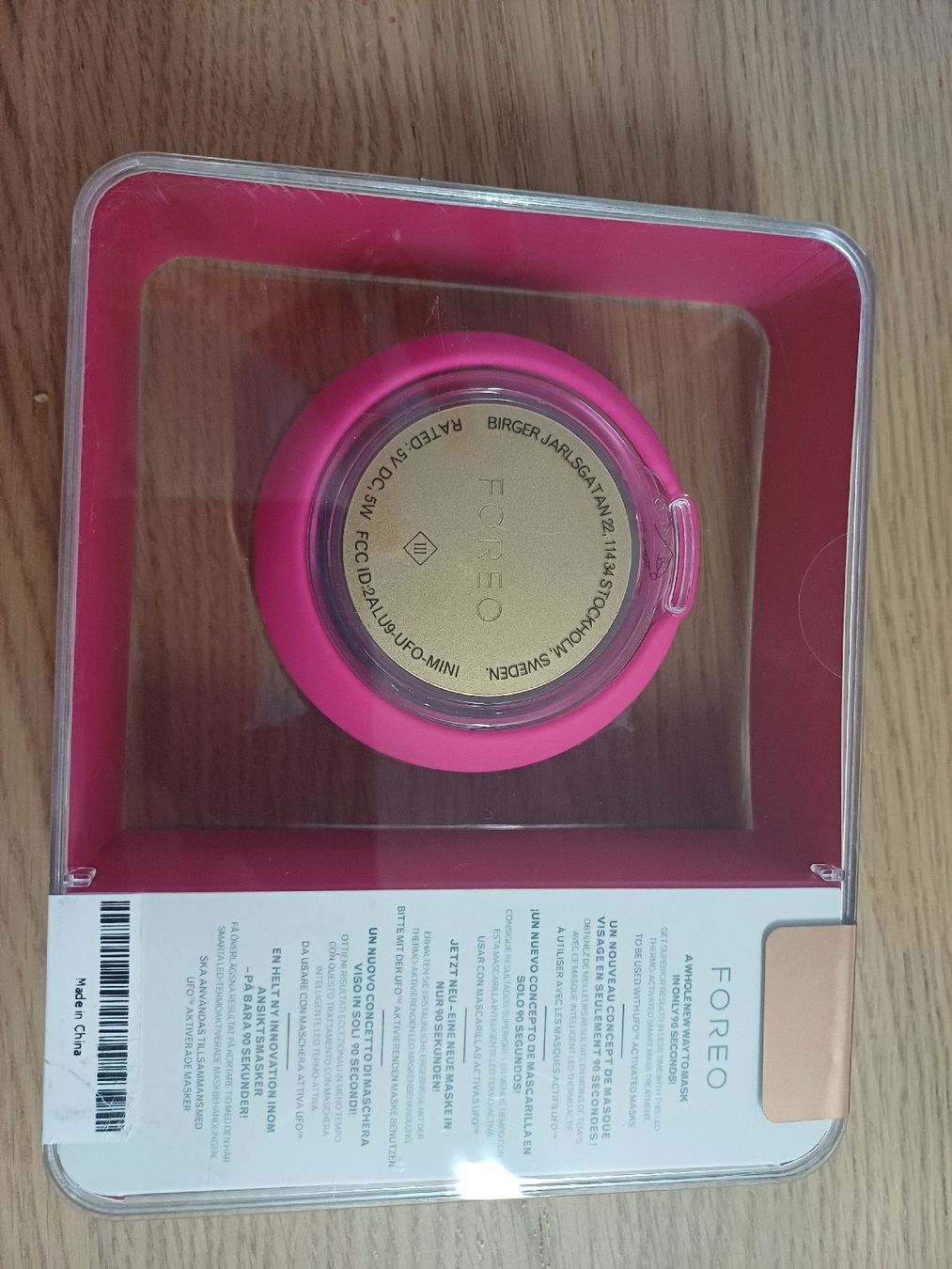 Foreo Soins du visage: FOREO UFO mini LED Thermo Smart Mask device pink – Neuf avec emballage d'origine à Brugg AG par Chaes-chueechli 1