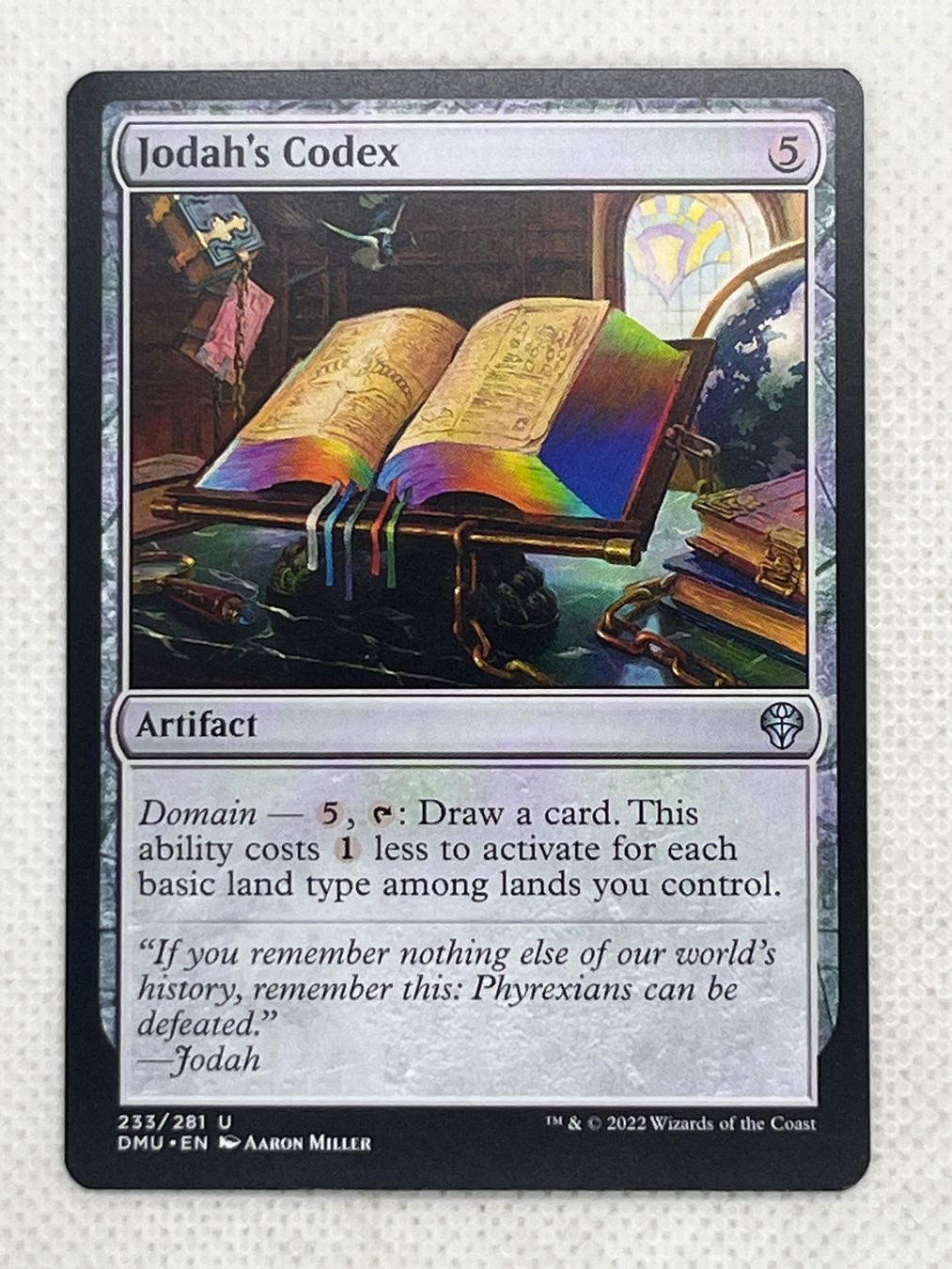 Magic The Gathering Carte collezionabili: MTG Jodah's Codex DMU 233 Englisch Uncommon – Usato da Hinterkappelen venduto da Kim1992