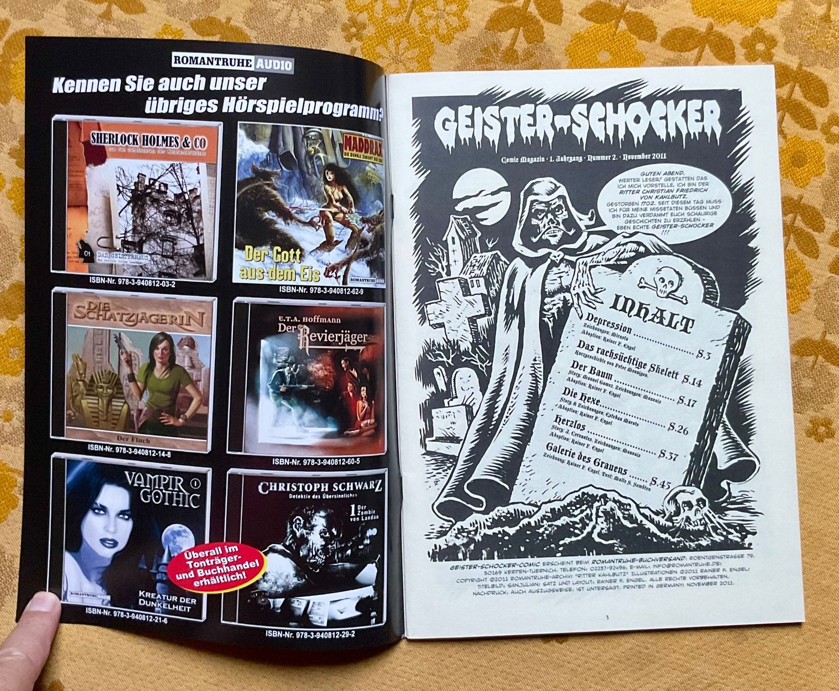 Comics: Geister-Schocker Heft Nr 2 von 2011 – Gebraucht aus Endingen von nathan05 1