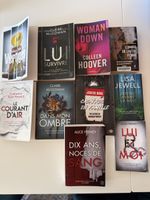 Lot de 10 thrillers à vendre