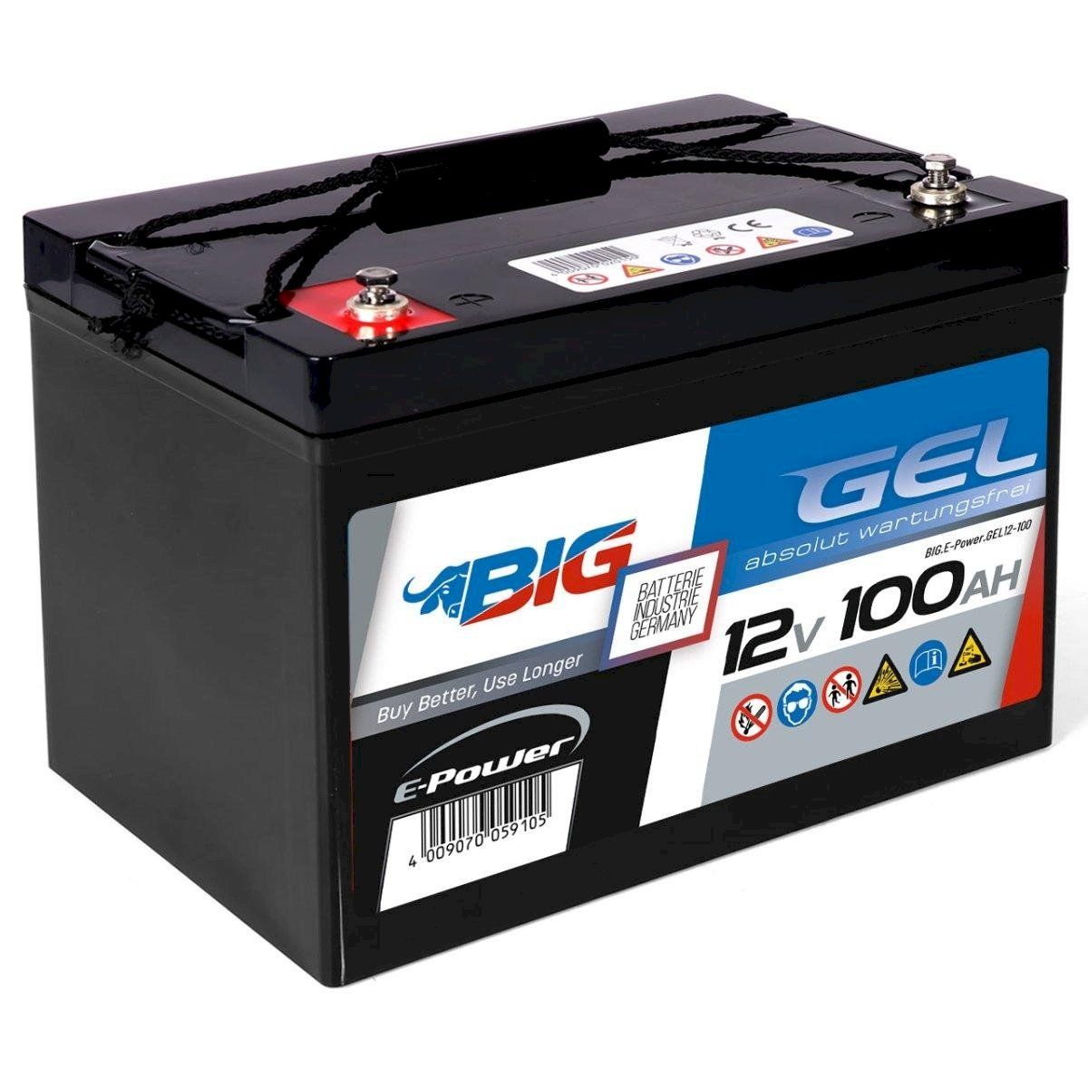 Batterie: BIG E-Power GEL 12V 100Ah – Nuovo e nell'imballaggio originale da Bottighofen venduto da zaap 2