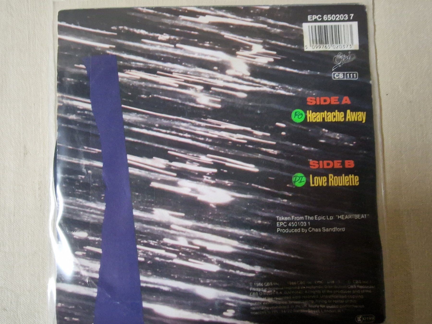 Schallplatten: Don Johnson Single – Heartache Away – Gebraucht aus Root von atelier22 1