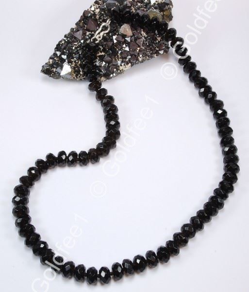 Catenine: Rauchquarz Kette ca. 50cm 925 Silber – Nuovo e nell'imballaggio originale da Oberglatt ZH venduto da Goldfee1 2
