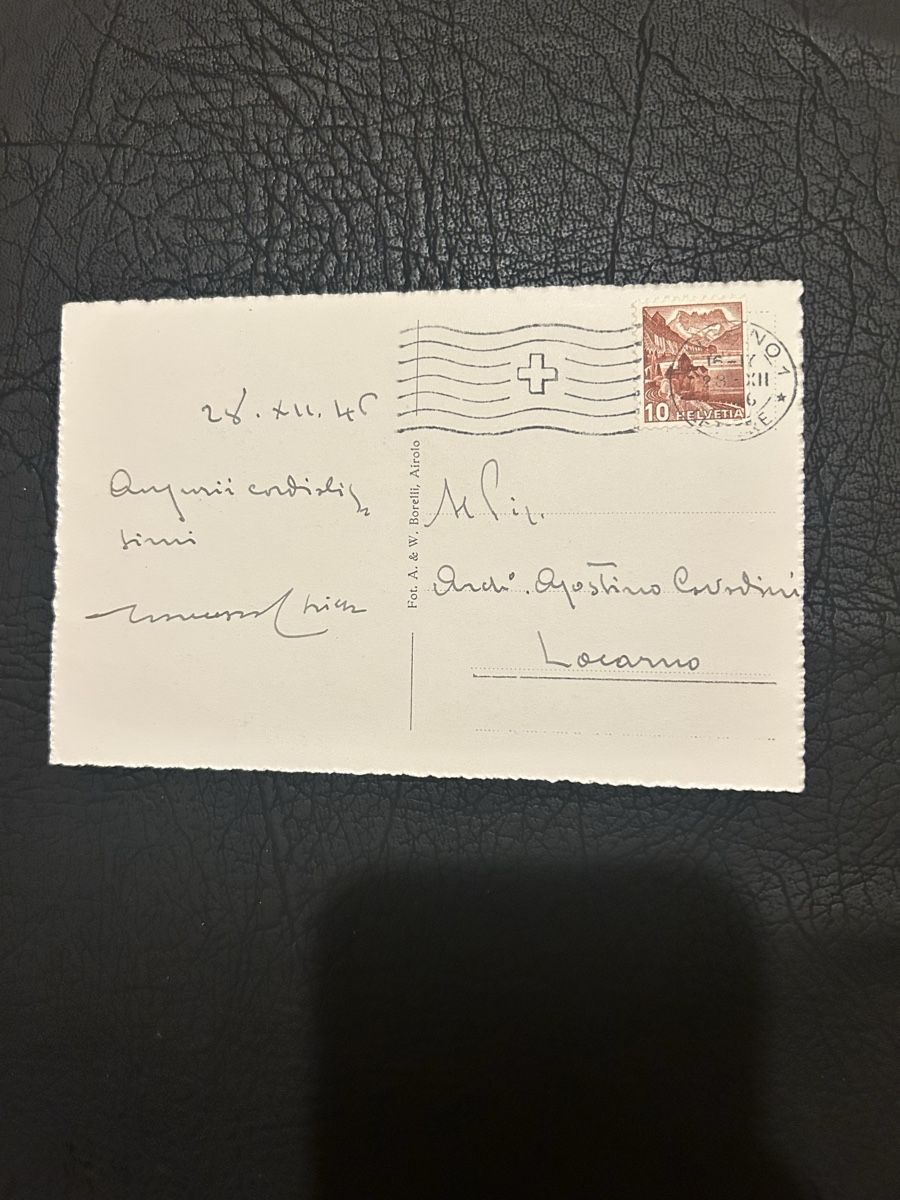 Cartoline postali: Giornico, S. Nicolao – Usato da Breganzona venduto da Milesbo 1
