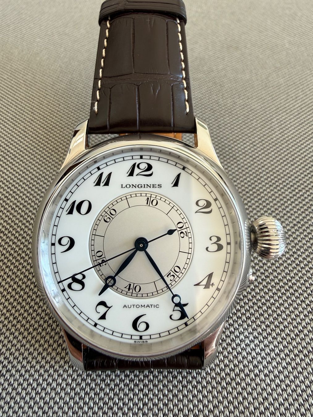 Longines Orologi: LONGINES Weems Second-Setting Watch L2.713.4 – Usato da Neuchâtel venduto da MarieRam