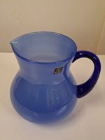 Nachtmann Serie "Mark Aurel" Wasserkrug blau, Kristallglas