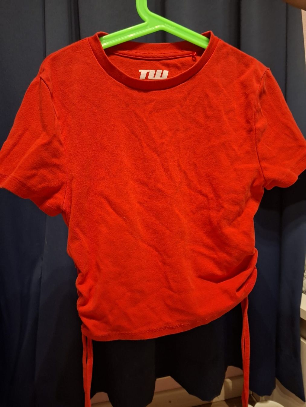 Tally Weijl Camicette, T-shirt & Top: Damen Cropped Shirts, mit seitlicher Schnürrung. – Nuovo (secondo la descrizione) da Staufen venduto da jer_h65b 1