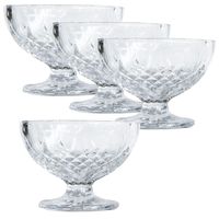 Coupe Glas Dessert Schüssel HARVEY, Set mit 4 Stk