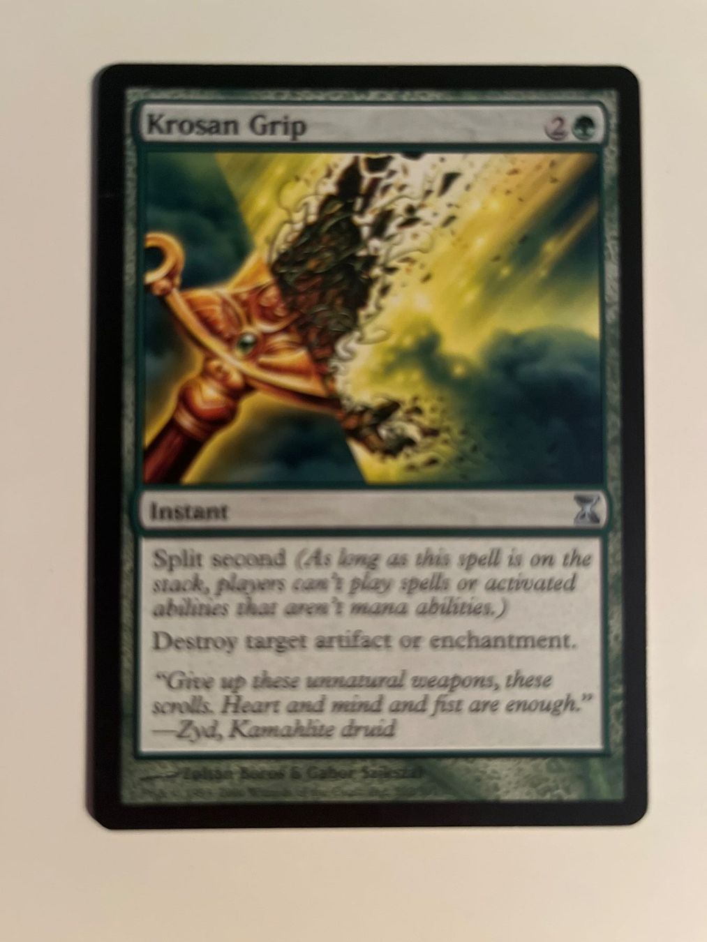Magic The Gathering Sammelbilder & Trading cards: 1 x Krosan Grip - Magic: The Gathering - MtG – Gebraucht aus Kriens von Shadi1980