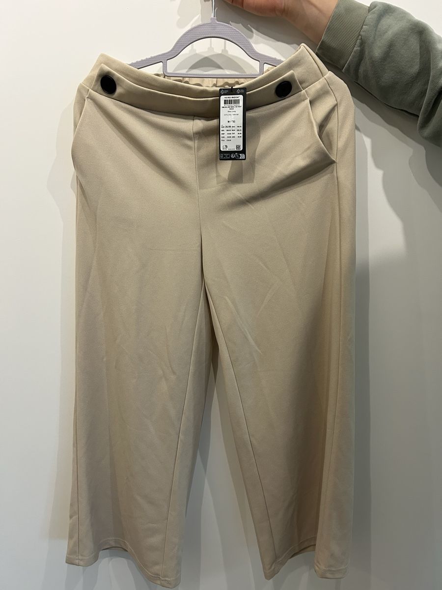 Vero Moda Pantaloni: Vero Moda Hose beige / Grösse M – Nuovo e nell'imballaggio originale da Emmenbrücke venduto da na170 1