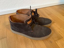 Tommy Hilfiger Desert Boots - Dunkelbraunes Wildleder