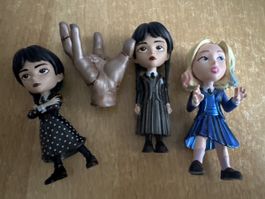 Deko 4 Spielfiguren Wednesday ( Metal)
