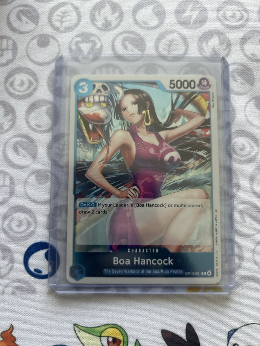 Bandai Sammelbilder & Trading cards: Boa Hancock OP13-051 – Neu (gemäss Beschreibung) aus Zürich von AinzCHF