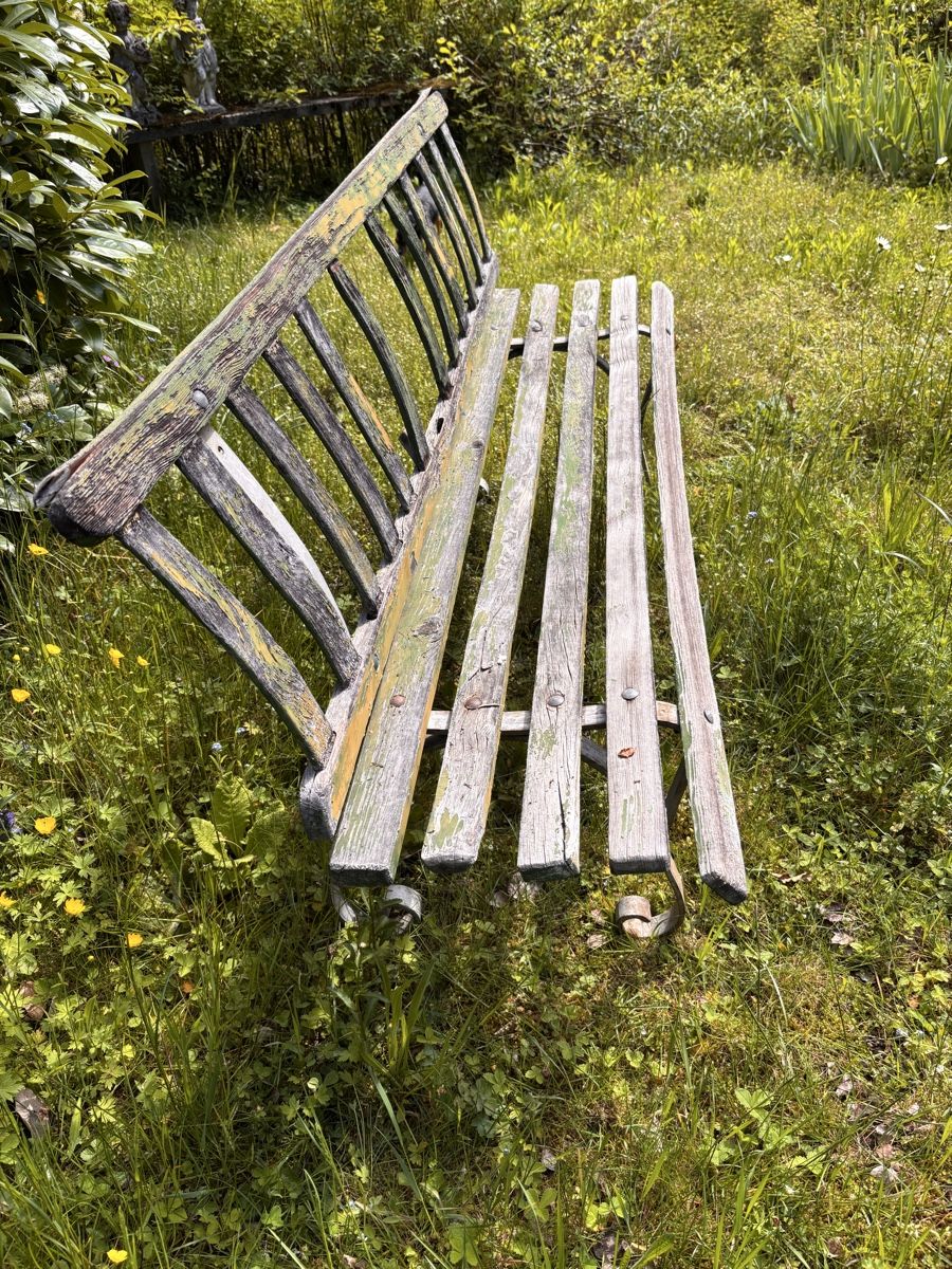 Bänke: Vintage Gartenbank restaurationsbedürftig – Gebraucht aus Hindelbank von brm_72zv 2