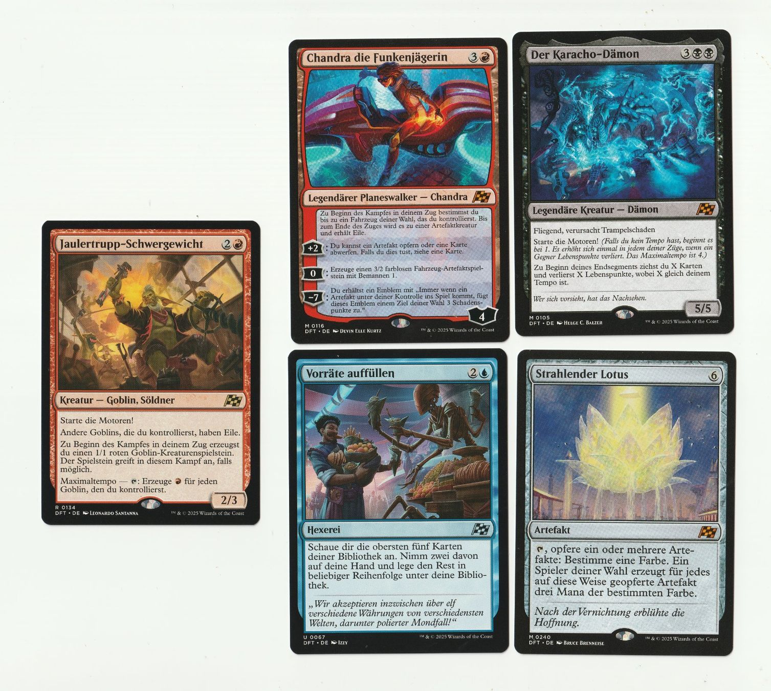 Magic The Gathering Sammelbilder & Trading cards: 5 Cartes Magic the gathering - Aetherdrift – Neu und originalverpackt aus Romainmôtier von Oaxaca9