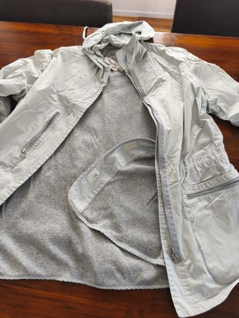 Damenjacke, Hellblau, Grösse M/L