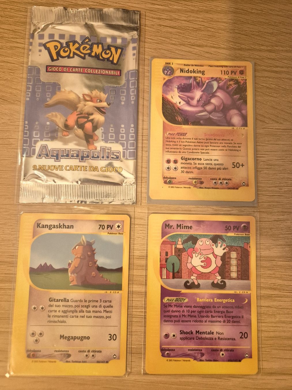 Pokémon Carte collezionabili: Pokémon Aquapolis E SERIES  + booster empty🔥 – Usato da Ursy venduto da RetroBebar777
