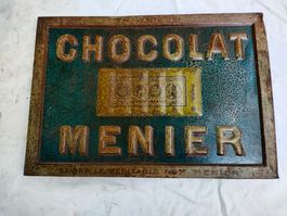 Plaque chocolat menier