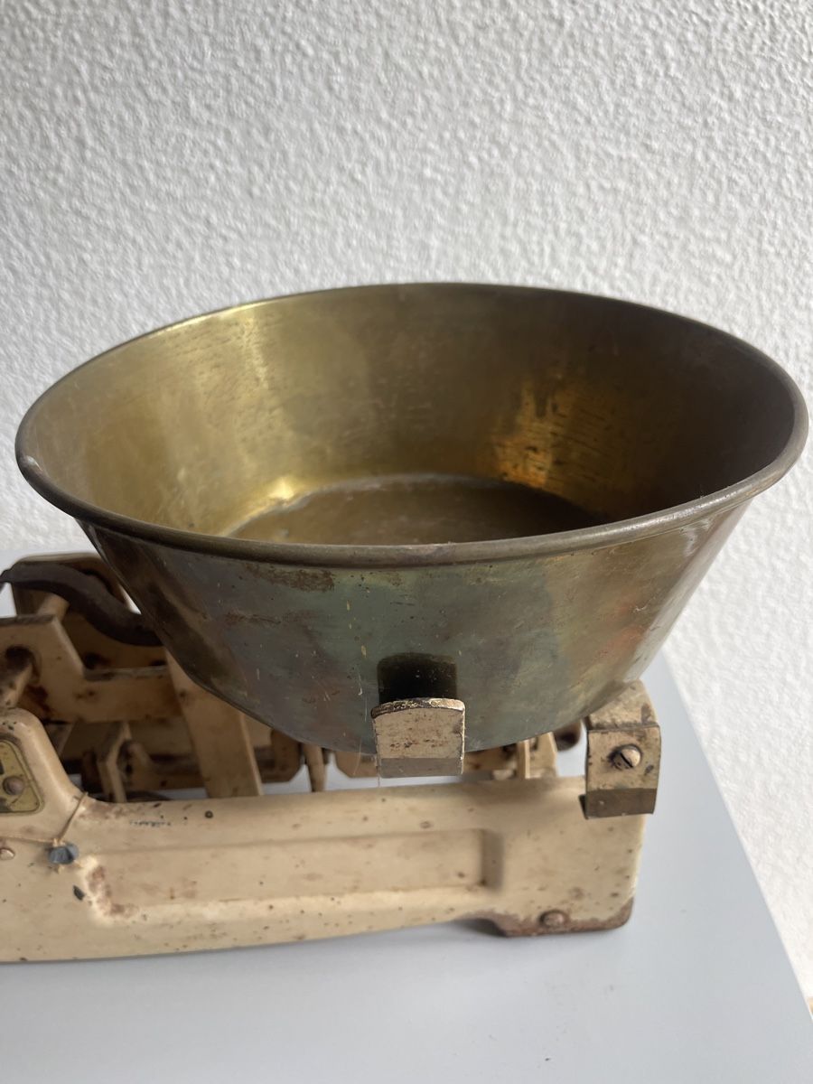 Bilance e pesi: Küchenwaage antik – Usato da Zürich venduto da d.reitzer 2