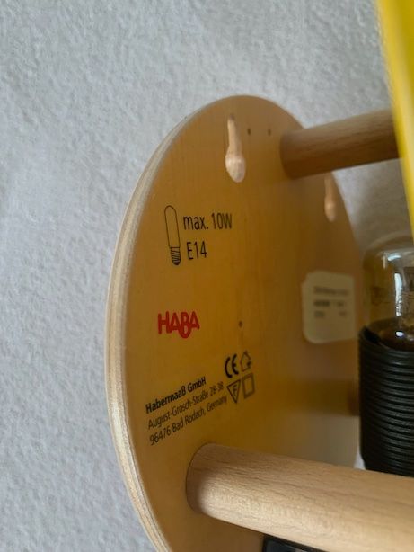 Haba Lampade: Applique murale chambre enfant – Usato da BASSINS venduto da lulu150971 5