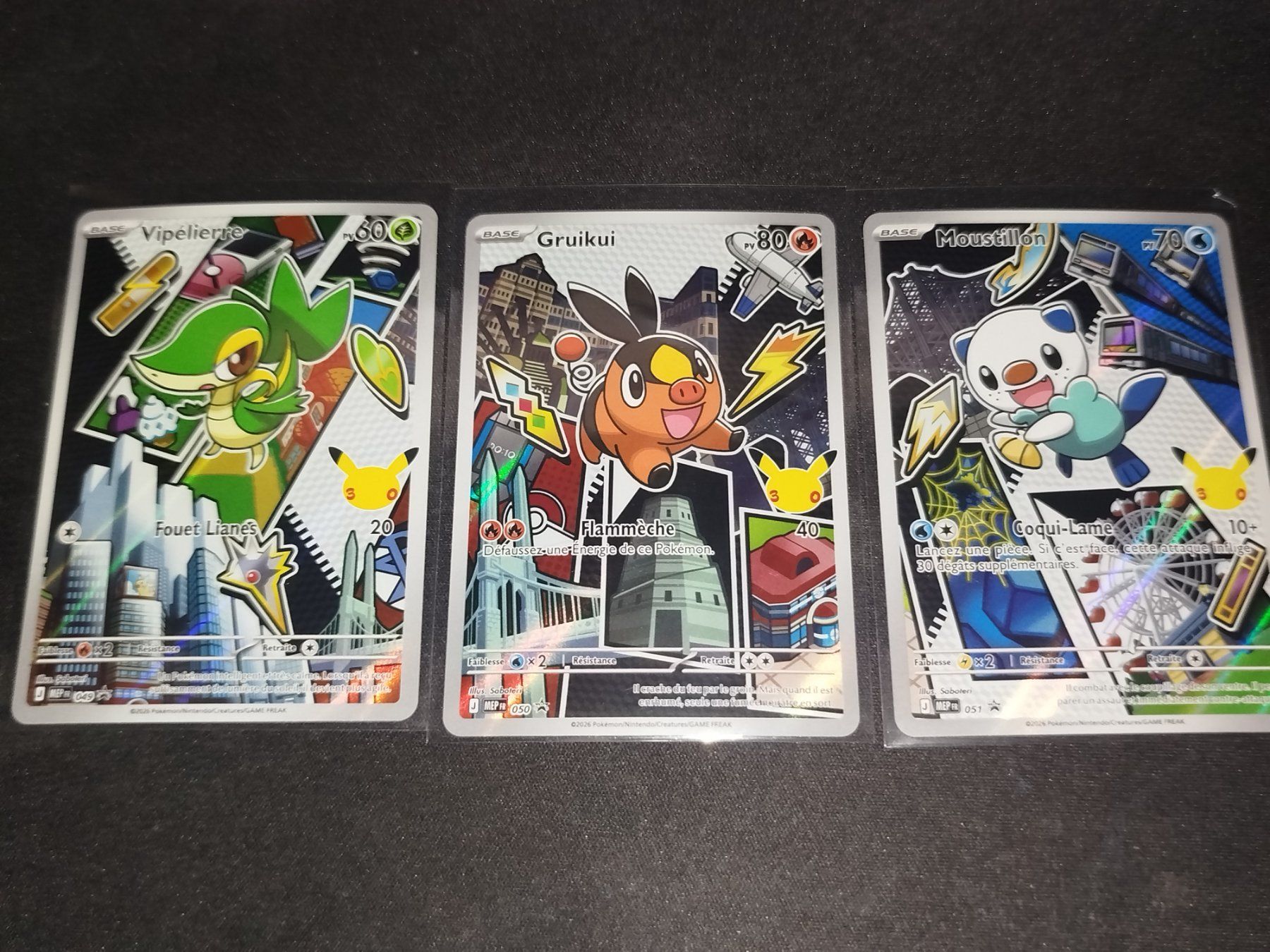 Pokémon Carte collezionabili: Trio 5g 30 ans – Nuovo e nell'imballaggio originale da Aigle venduto da m.13
